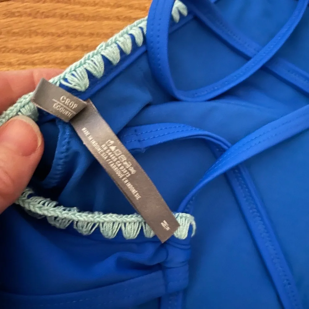 aerie blue halter